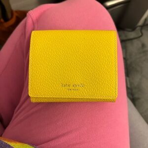 Kate Spade Yellow Wallet